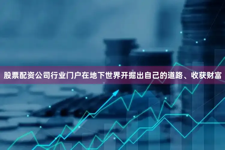 股票配资公司行业门户在地下世界开掘出自己的道路、收获财富